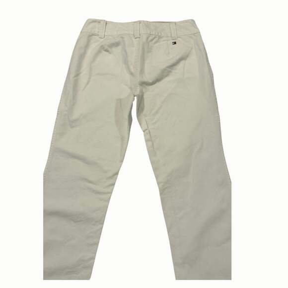 Tommy Hilfiger White Straight Leg Jeans Size 10 Excellent Condition Spring - Picture 2 of 7